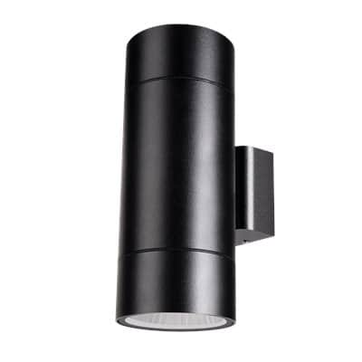 קיר גינה אפ דאון MERLO 2*6W  או 2*12W BLACK \WHITE